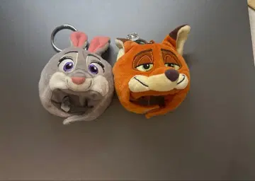 주토피아 팬캡 키체인 닉 주디