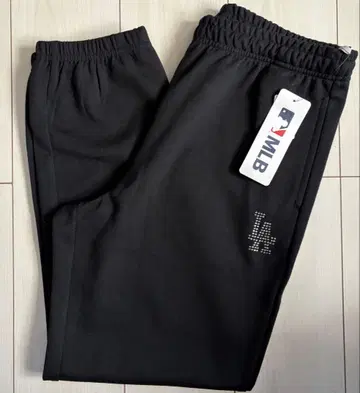 새상품 M 사이즈 MLB 다저스 스웨트 팬츠 큐빅 블랙