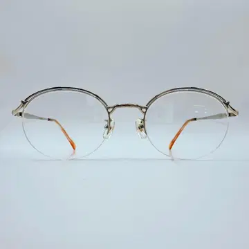 빈티지 YiN & YaNG 안경 프레임 실버 조각 사바에 일본제
