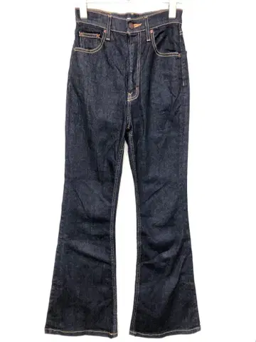 스타일업 SLY JEANS 구제 의류 스트레치 데님 부츠컷 팬츠