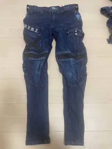 NEOterize 카고 팬츠 L 사이즈 다크 블루