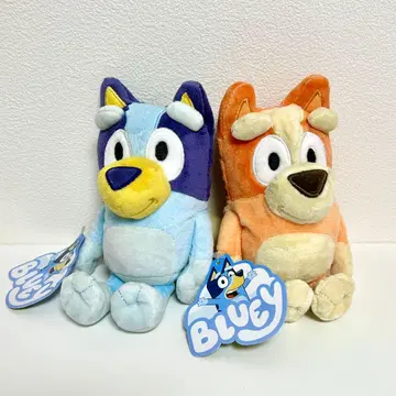 Bluey 봉제 인형 2개 세트