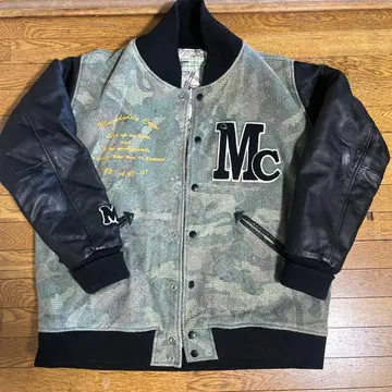 MACKDADDY 카모플라쥬 바시티 자켓 XL