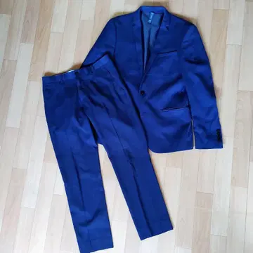 [ 새상품급 ] ZARA MAN 네이비 수트 셋업 EUR 48
