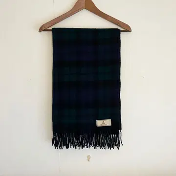 [ 미사용에 가까운 인기 블랙워치 ] BRONTE 스톨 무릎 담요 머플러