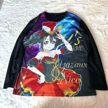 러브 라이브! 야자와 니코 긴팔 T셔츠 L 롱T