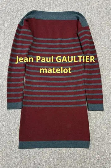 장 폴 고티에 마틀로 니트 원피스