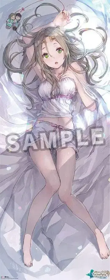 피리스의 아틀리에 등신대 천 포스터