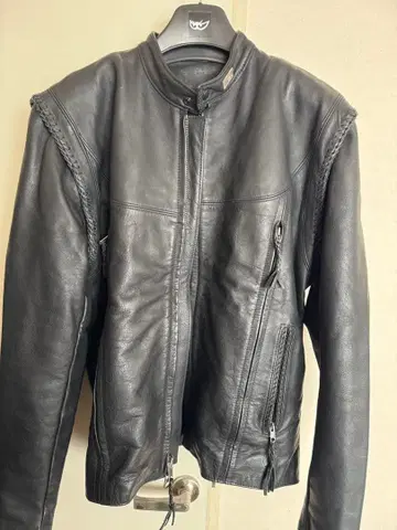 할리데이비슨 블랙 가죽 아메리칸 레전드 자켓 XL