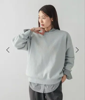 글로벌 워크 몰 니트 모듬 로고 풀오버