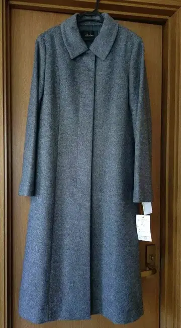 새상품 그레이 롱 코트 M 사이즈