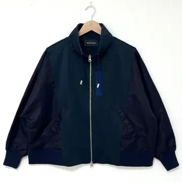 새상품급 INTERPLANET 나일론 자켓 블루종 겉옷 F
