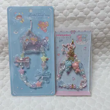 산리오 초레어 키키라라 퍼프포프 키링 스트랩