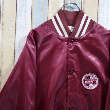 382 나일론 바시티 자켓 나일론 블루종 USA제 90s XL 사이즈