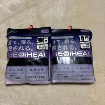 여성용 메디힐 리커버리 의류 워크맨 롱 셔츠 팬츠 블랙 M