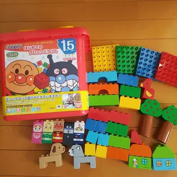 반다이 첫 블록 퍼즐 L 호빵맨