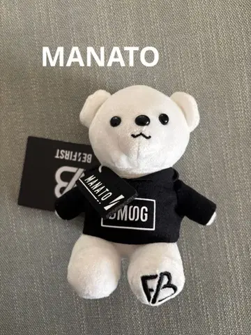MANATO 화이트 곰 봉제 인형