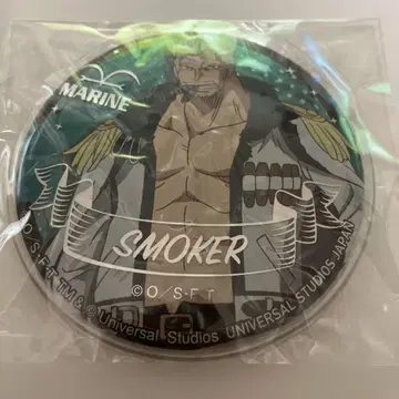 원피스 캔뱃지 USJ 한정판 스모커