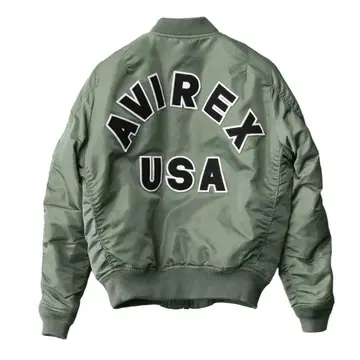 AVIREX MA-1 자켓 블루종 플라이트 자켓 여성용
