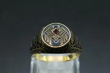 미사용 21호 킹오거 제라미 스파이더 반지