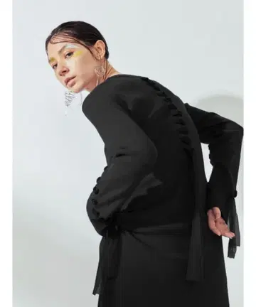 UN3D 브레이드 니트 원피스