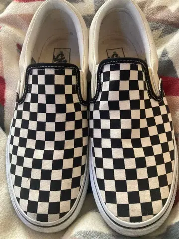 VANS 슬립온 체커보드 27.5cm