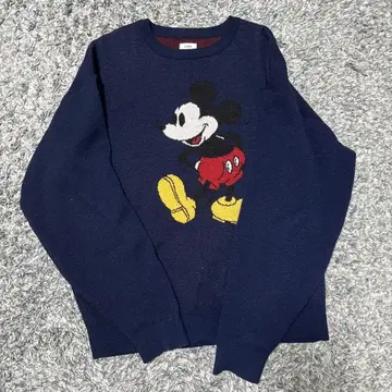 coen 미키마우스 니트 스웨터 X-LARGE