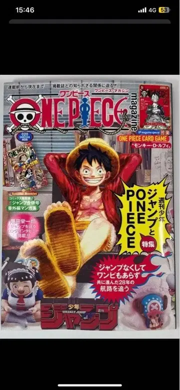 ONE PIECE magazine 원피스 매거진 20호 프로모 포함