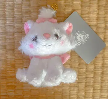 디즈니 마리 봉제 인형 키체인 플러시 키체인