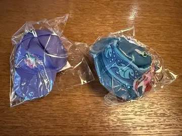 주토피아2 닉 주디 극장 굿즈 모자 키링 2개 세트