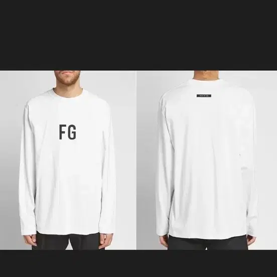 fear of god(피어오브갓) FG 로고 롱슬리브S(BTS정국 착용)