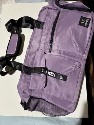 퍼플 보스턴 백 나일론제