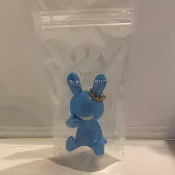 블랙 토끼 스카이블루 (왕관 포함)