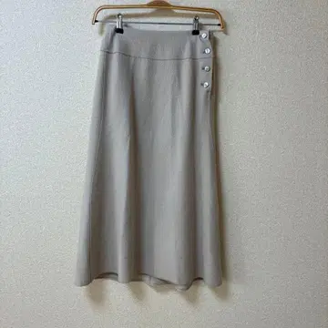 요건 레일 롱 스커트