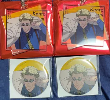 주술회전전 나나미 켄토 아크릴 키링 캔뱃지