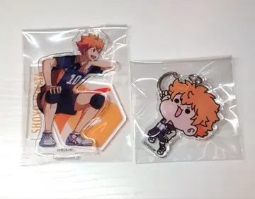 히나타 쇼요/아크릴 키홀더/아크릴 스탠드/묶음 판매/세트/하이큐