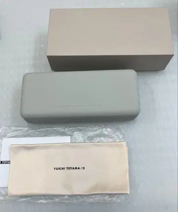 YUICHI TOYAMA/D 유이치토야마 정품 안경 케이스