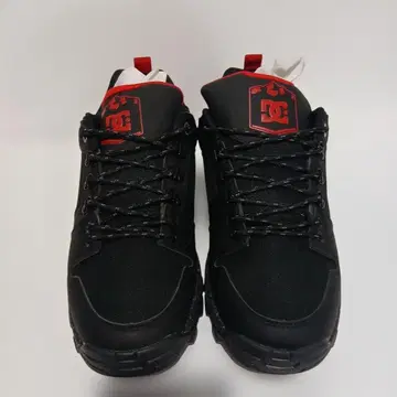 DC 블랙/레드 스니커즈 미사용 새상품 신상
