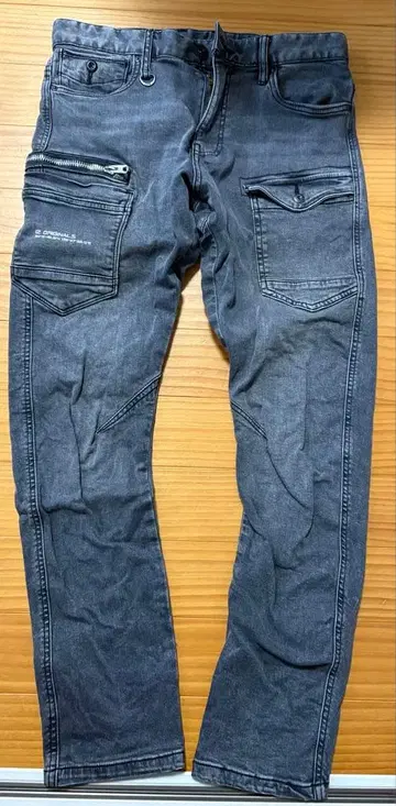 아이즈 프론티어 3D 스트레치 데님 작업옷 스틸 그레이