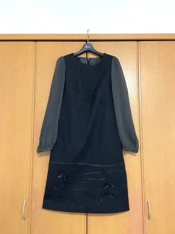 해롯 원피스 그레이