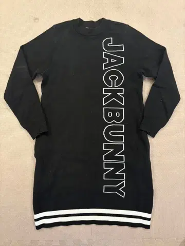 잭 버니 블랙 스웨터 원피스 사이즈 1(S)