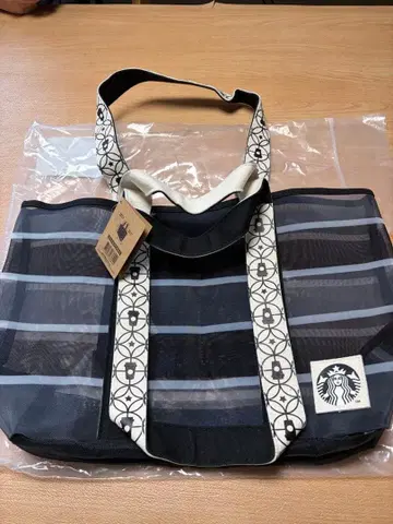 스타벅스 스벅 해외 대만 메쉬백 어망 가방