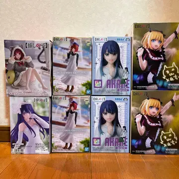 최애의 아이 피규어 묶음 판매 8점 프라이스 미개봉