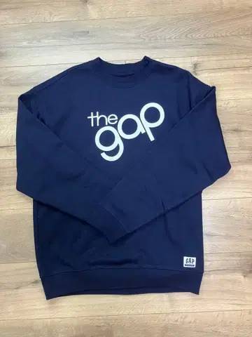 GAP 릴랙스핏 GAP 로고 크루넥 스웨트 셔츠