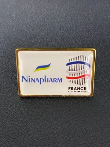 Ninapharm 엑스포 핀 배지 프랑스 EXPO 2025
