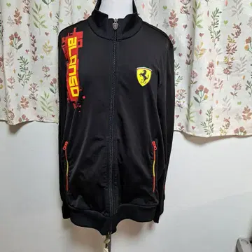 PUMA x Ferrari 콜라보 트랙 자켓 알론소