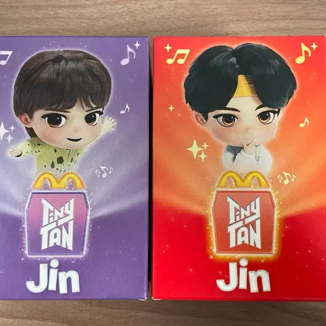 방탄 해피밀 타이니탄 피규어 Jin 일괄