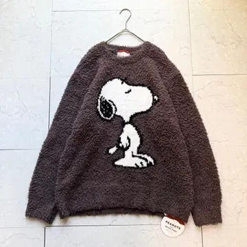 새상품 GELATO PIQUE 스누피 M 풀오버 택 포함