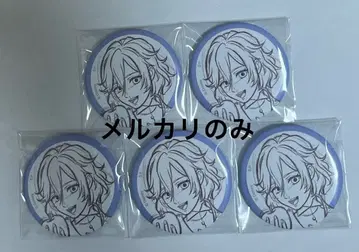 트위스테 스케치 스타일 웃는 얼굴 캔뱃지 5개 묶음 판매