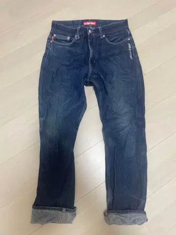 DOUBLE STEAL 다크 블루 데님